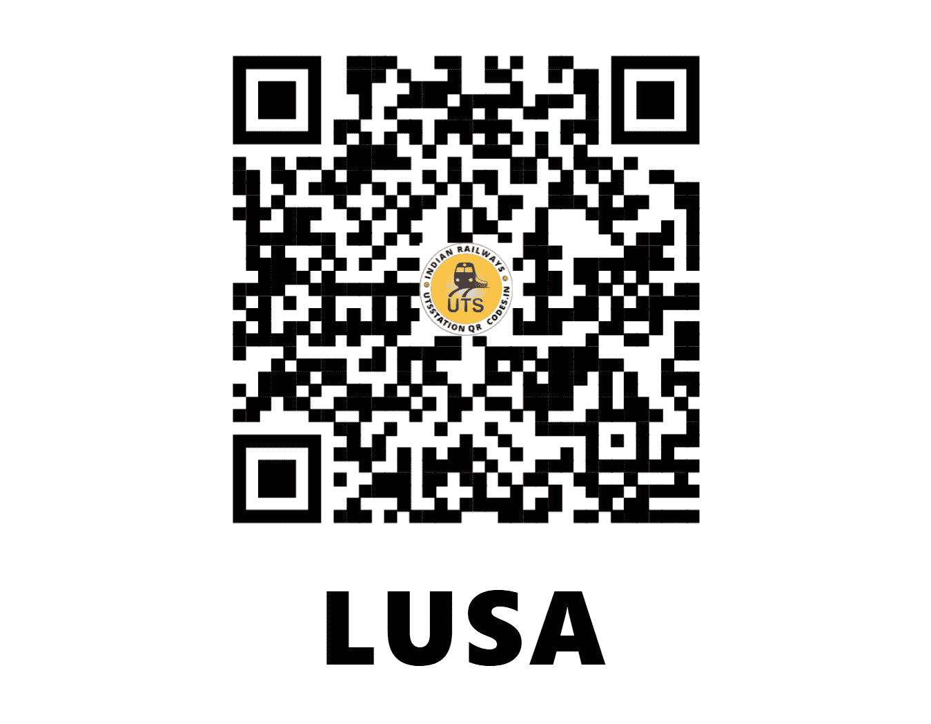 UTS QR Code for LUSA - LUSA - NC (UTTAR PRADESH)